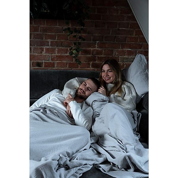 hutch&putch Bettwäsche Musselin-Sommerbundle (Sommerdecke 200x135cm + günstig online kaufen