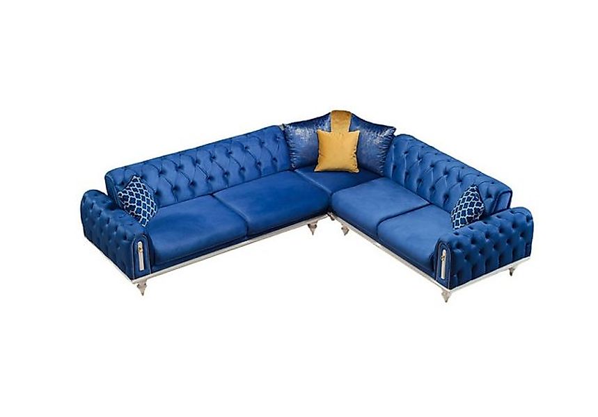 Villa Möbel Ecksofa Pablo, Set, mit Relax-/Bettfunktion durch umklappbare R günstig online kaufen