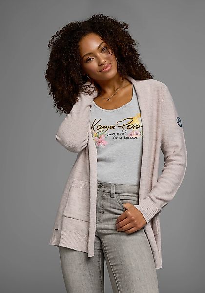 KangaROOS Strickjacke, in melierter Optik günstig online kaufen