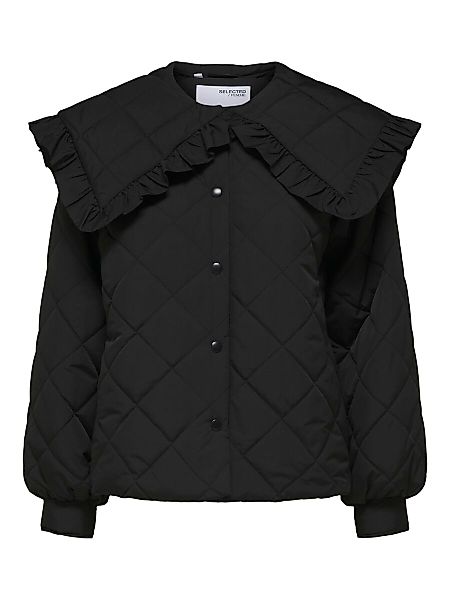 SELECTED Stepp- Jacke Damen Schwarz günstig online kaufen