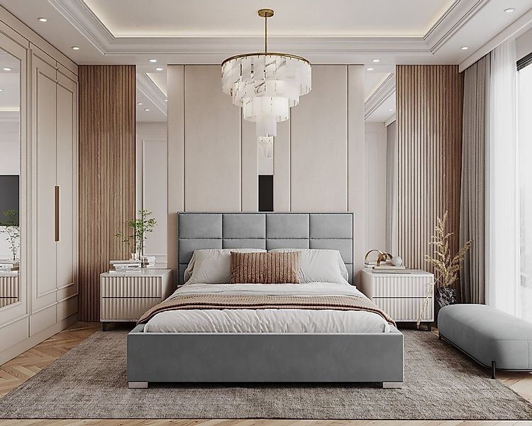 thematys Polsterbett Stauraumbett Velours 120x200, 140x200, 160x200, 180x20 günstig online kaufen