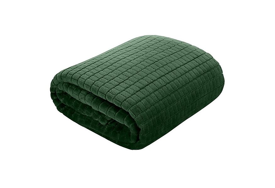 Plaid Cindy, Design91, Warm Kuschelig Gemustert Einfarbig Kuscheldecke Sofa günstig online kaufen