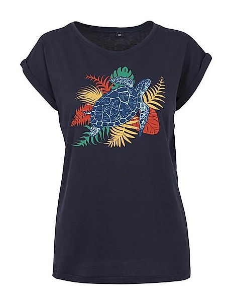 Youth Designz Print-Shirt "Bunte Schildkröte" Damen T-Shirt Statement oder günstig online kaufen