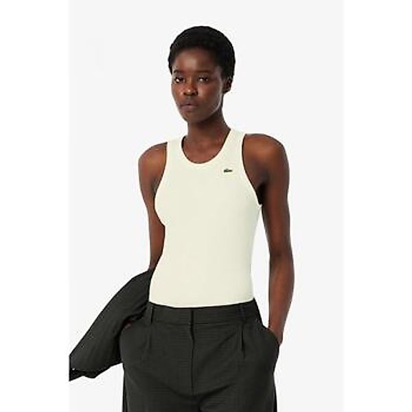 Lacoste  T-Shirts & Poloshirts SLIM FIT COTTON TANK TOP günstig online kaufen