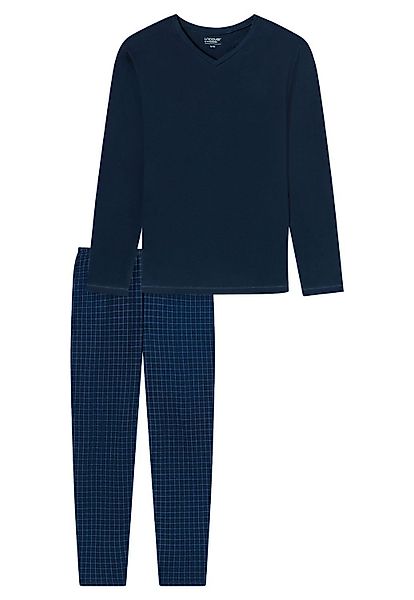 uncover by SCHIESSER Pyjama Basic (Set, günstig online kaufen