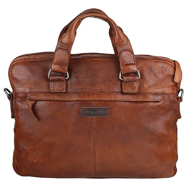 Greenburry Aktentasche Vintage Washed Leder Aktentasche günstig online kaufen