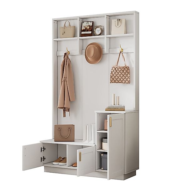 OKWISH Garderoben-Set für Ihren Eingangsbereich, (Flurgarderobe, günstig online kaufen