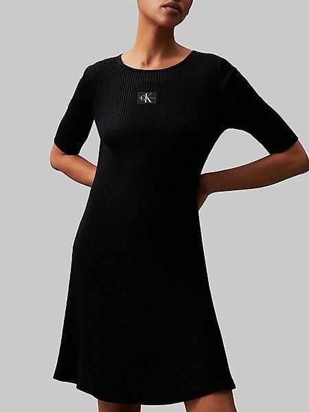 Calvin Klein Jeans Sweatkleid WOVEN LABEL günstig online kaufen