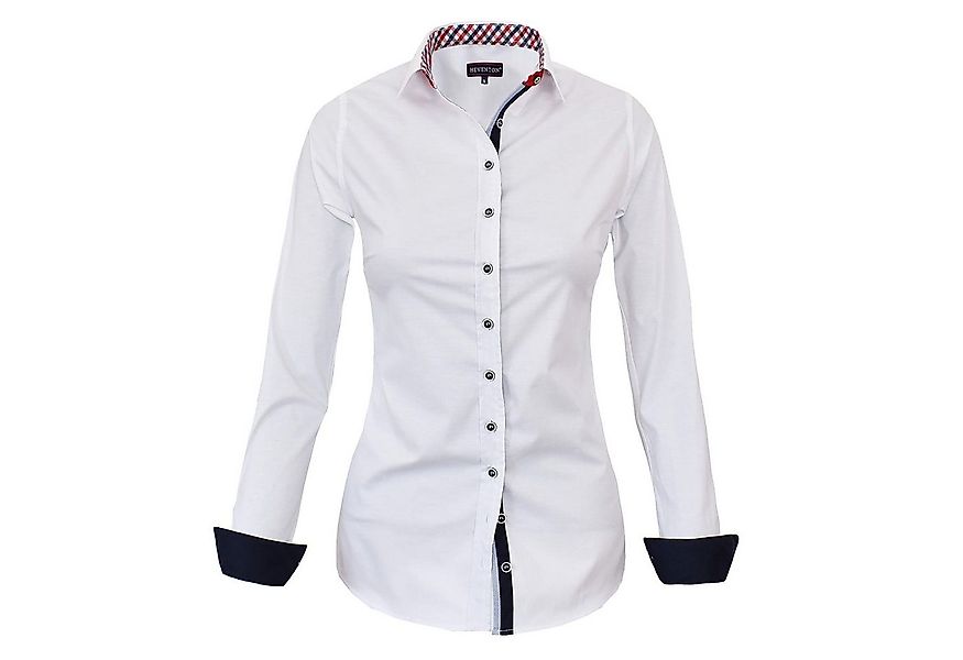 HEVENTON Hemdbluse aus reiner Baumwolle günstig online kaufen