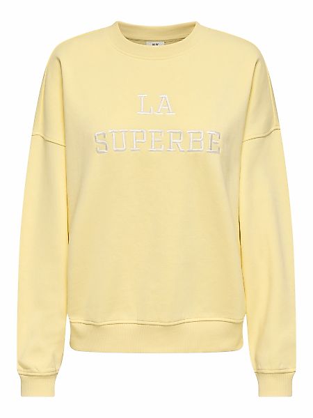 JDY Sweatshirt "JDYMESA L/S O-NECK EMB SWEAT JRS NOOS" günstig online kaufen