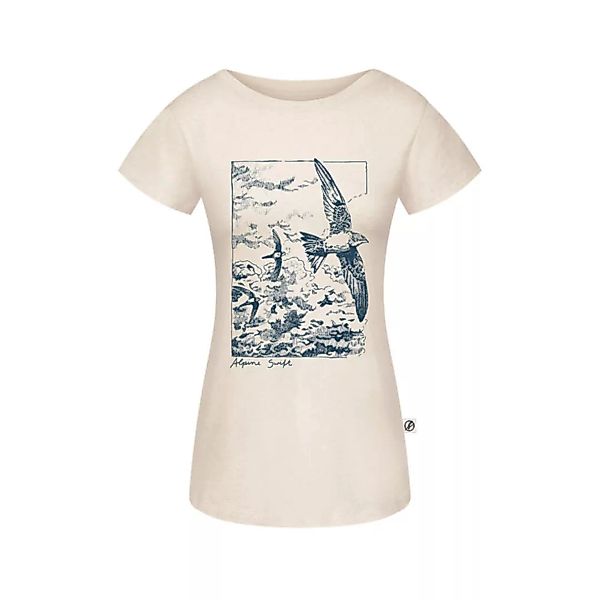 Alpine Swift Hanf T-shirt Damen Weiß günstig online kaufen