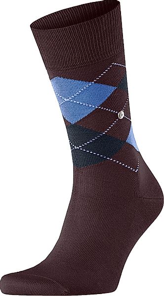 Burlington Manchester Socken Kariert Bordeaux 8696 - Größe 40-46 günstig online kaufen