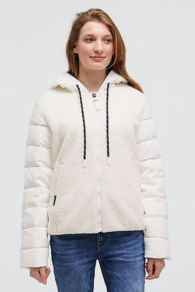 SOCCX Fleecejacke mit Windbreaker-Bündchen günstig online kaufen