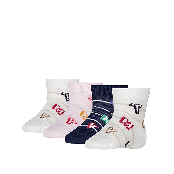 Tommy Hilfiger Socken "TH BABY SOCK 4P BRETON LETTERS ECOM" 4 Paar günstig online kaufen
