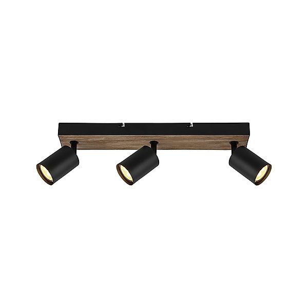 Brilliant Deckenstrahler »Jello Wood«, 3 flammig, Leuchtmittel GU10   LED w günstig online kaufen