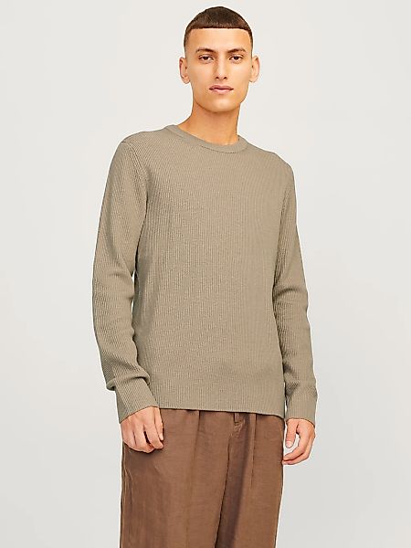 Jack & Jones Rundhalspullover "JJEPERFECT – Pullover mit pflegeleichter Qua günstig online kaufen