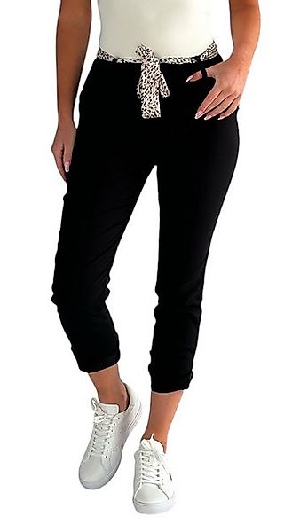 Mississhop Stretch-Hose Female Damen Stretch Klassische Chino Hose mit gemu günstig online kaufen