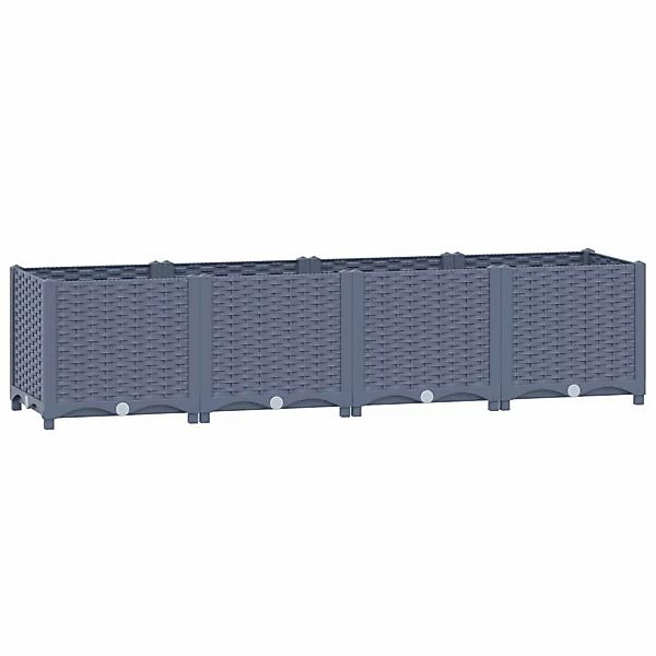 vidaXL Hochbeet 160x40x38 cm Polypropylen 643924 günstig online kaufen