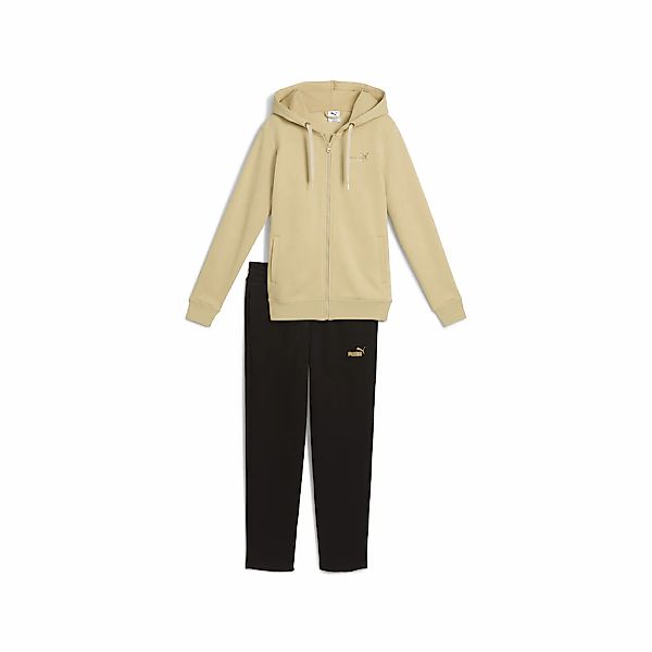 PUMA Jogginganzug "Metallic Jogginganzug mit Kapuze Damen" günstig online kaufen