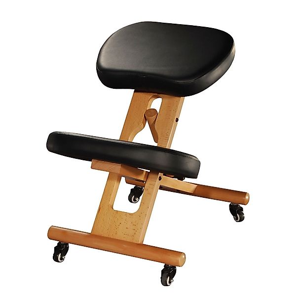 TAOline Meditationshocker Ergonomischer Kniestuhl schwarz günstig online kaufen