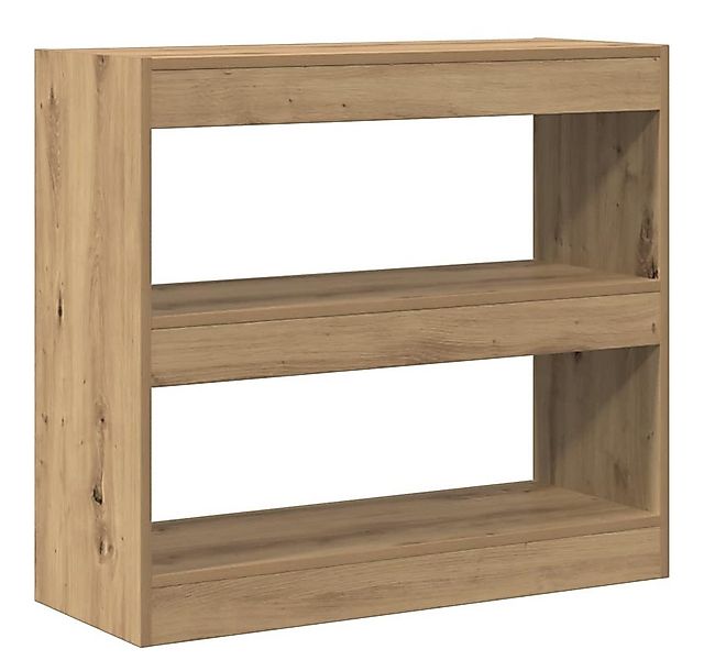 vidaXL Bücherregal Bücherregal/Raumteiler Artisan-Eiche 80x30x72 cm, 1-tlg. günstig online kaufen