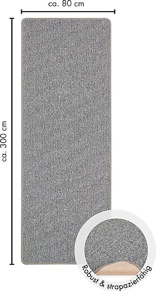 Andiamo Teppich »Luton, Made in Germany«, rechteckig, 5 mm Höhe, melierte O günstig online kaufen