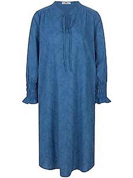 Kleid Peter Hahn blau günstig online kaufen