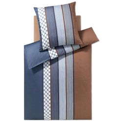JOOP! Bettwäsche Cornflower Stripes Deep Ocean günstig online kaufen