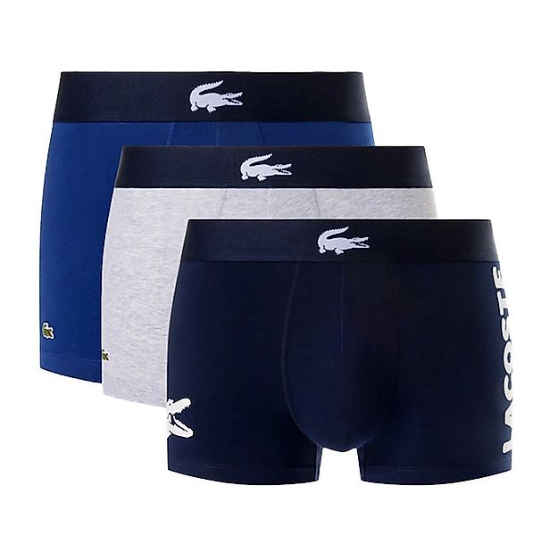 Lacoste Hipster Trunk 3er Pack Krokodil Logo Big Croc günstig online kaufen