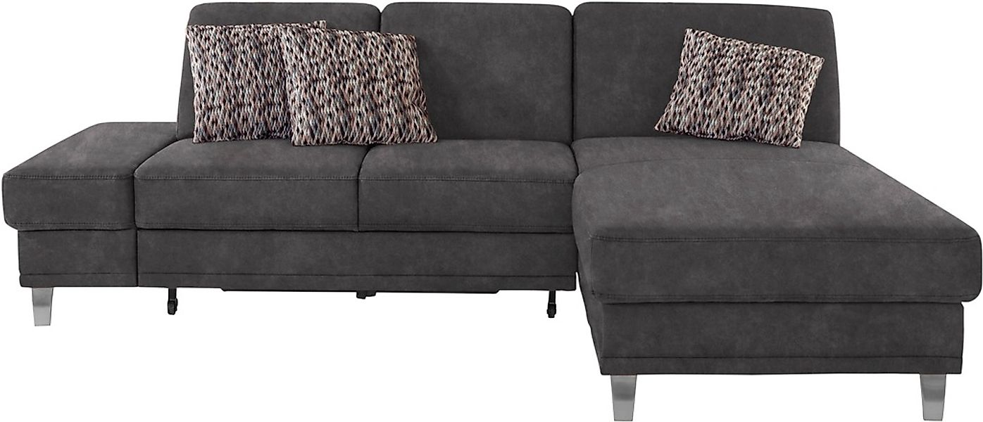 sit&more Ecksofa »Clio L-Form«, wahlweise mit Bettfunktion oder Vorziehsitz günstig online kaufen