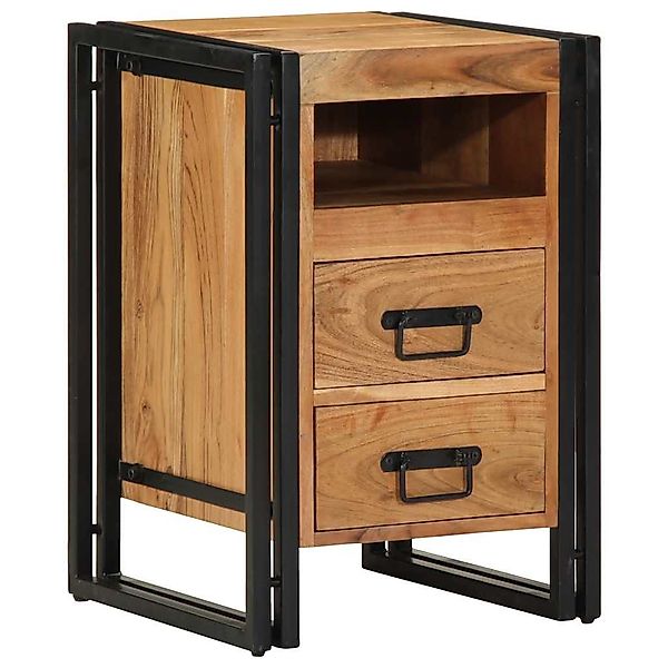 vidaXL Nachttisch Nachttisch 40x40x59 cm Massivholz günstig online kaufen