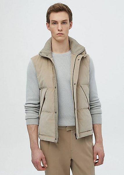 RAMSEY Daunenjacke Beige Baumwollmischung Steppweste günstig online kaufen