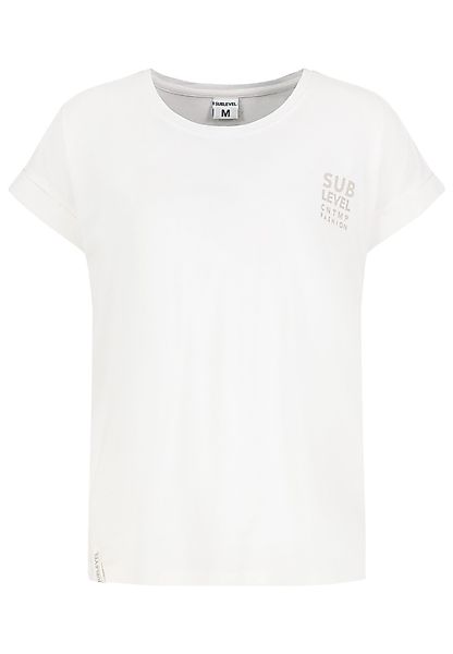 SUBLEVEL T-Shirt Modernes Kurzarmdesign mit subtilen günstig online kaufen