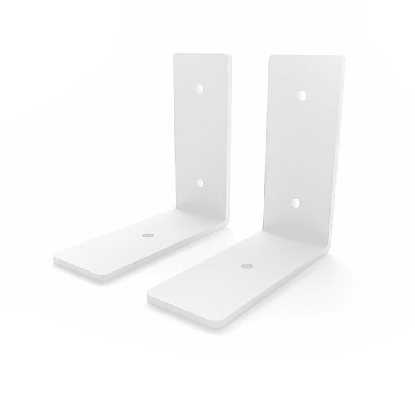 HEVVA Regalwinkel FREIBERG 10 cm Tief 2er Set Weiß günstig online kaufen