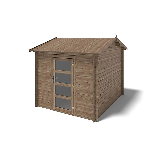 Altanka Gartenhaus   Gerätehaus 7.5 m2   2.5x3 m   28 mm   Imprägniert   DO günstig online kaufen