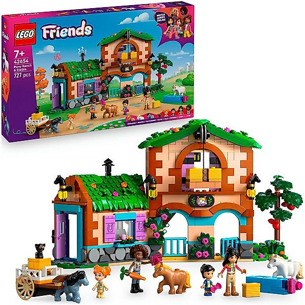 LEGO® Ponyhof & Stall (42654), LEGO Friends Konstruktionsspielsteine, (727 günstig online kaufen