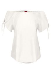 s.Oliver T-Shirt mit Schlitzen an den Ärmeln, variierbar als Carmenshirt, s günstig online kaufen