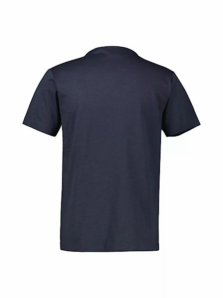 LERROS Henleyshirt "LERROS Unifarbenes Serafino-Shirt in Großen Größen" günstig online kaufen