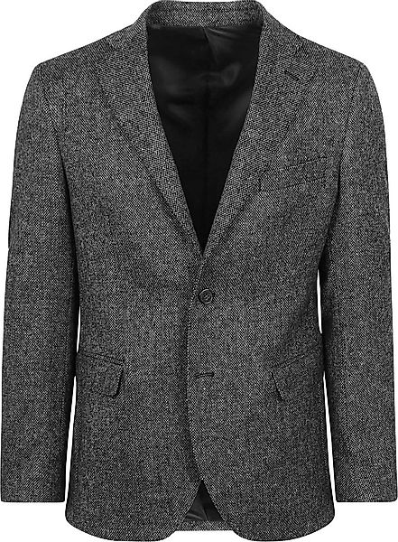 Suitable Birds Eye Blazer Merinowolle Anthrazit - Größe 50 günstig online kaufen