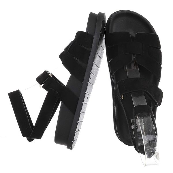 Ital-Design Moderne Damen-Sandalen mit breiten Riemen günstig online kaufen