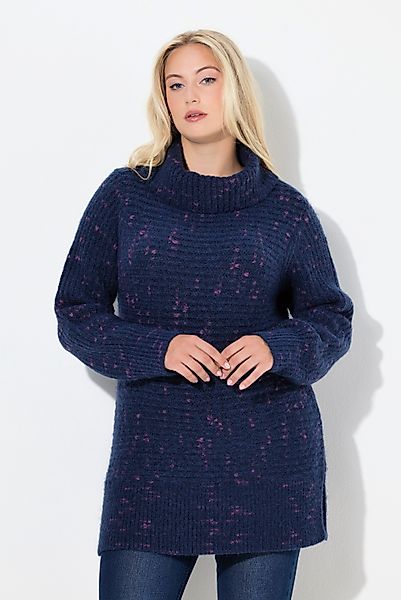 Ulla Popken Rollkragenpullover Pullover Spaceyarn-Effekt Rollkragen günstig online kaufen