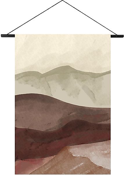 Art for the home Wandbild »Horizont Aquarell«, (1 St.), Wandteppich XL günstig online kaufen