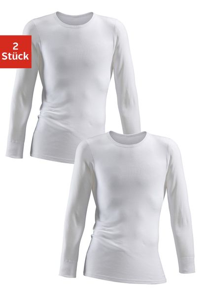 Clipper Unterhemd (2-St) schlichtes Basic, Unterziehshirt günstig online kaufen