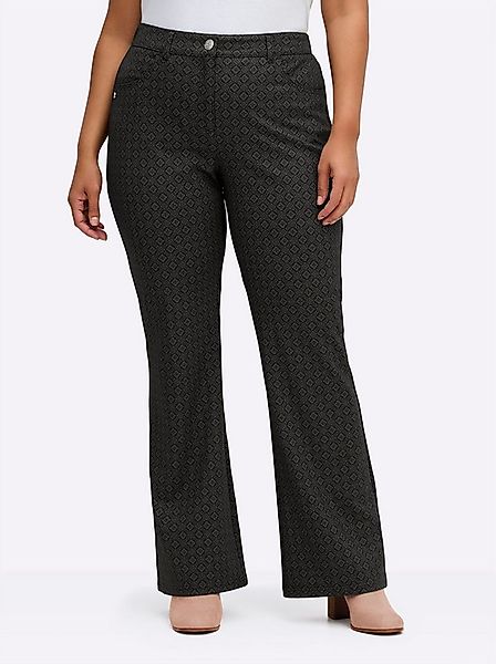 Sheego Jerseyhose Bootcut-Hose günstig online kaufen