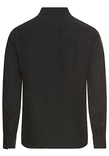 BOSS ORANGE Leinenhemd Relegant mit Markenlabel günstig online kaufen