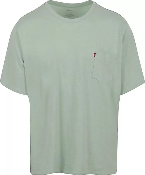Levi's T-Shirt Big & Tall Original Aqua Grün - Größe 4XL günstig online kaufen