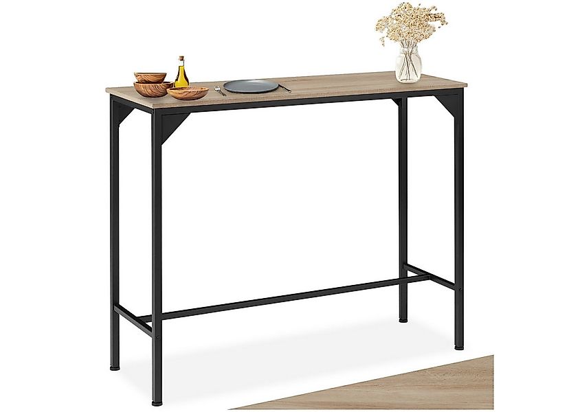 tectake Esstisch Bartisch (1-St., 1 tlg), Schmaler Bartisch im minimalistis günstig online kaufen