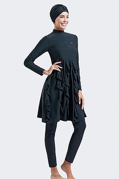 C&CITY Schwimmanzug Vollständig bedeckter 4-teiliger Hijab-Badeanzug günstig online kaufen