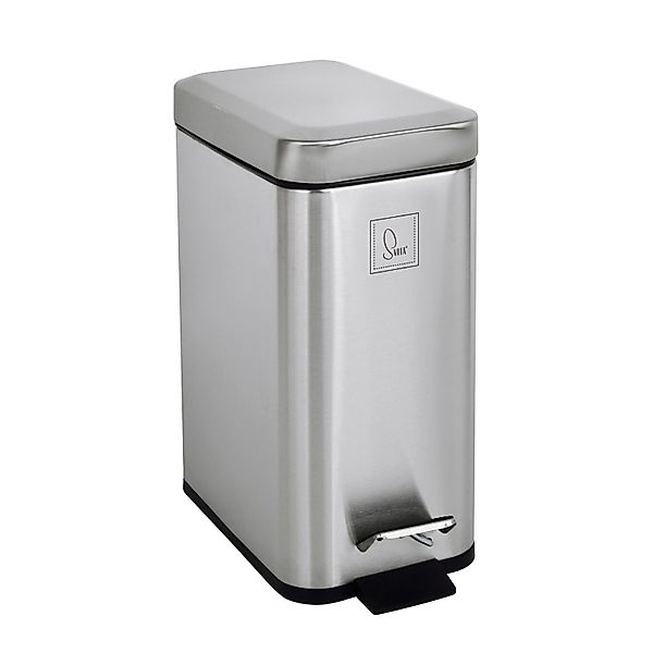 Svita STM5 Mülleimer Treteimer 5L Inklusive Inneneimer Softclose-Deckel Sil günstig online kaufen