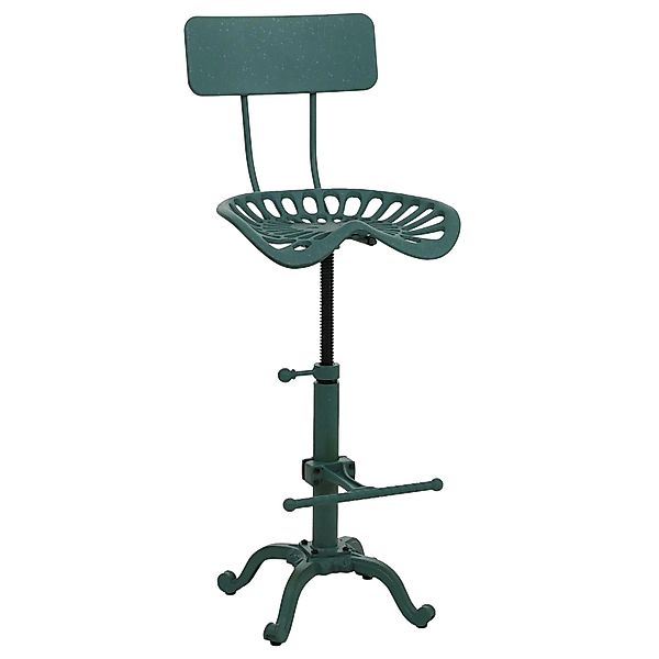 PROREGAL Barhocker Sitzhöhe 50-64cm Höhenverstellbar Drehbar Fußablage Indu günstig online kaufen